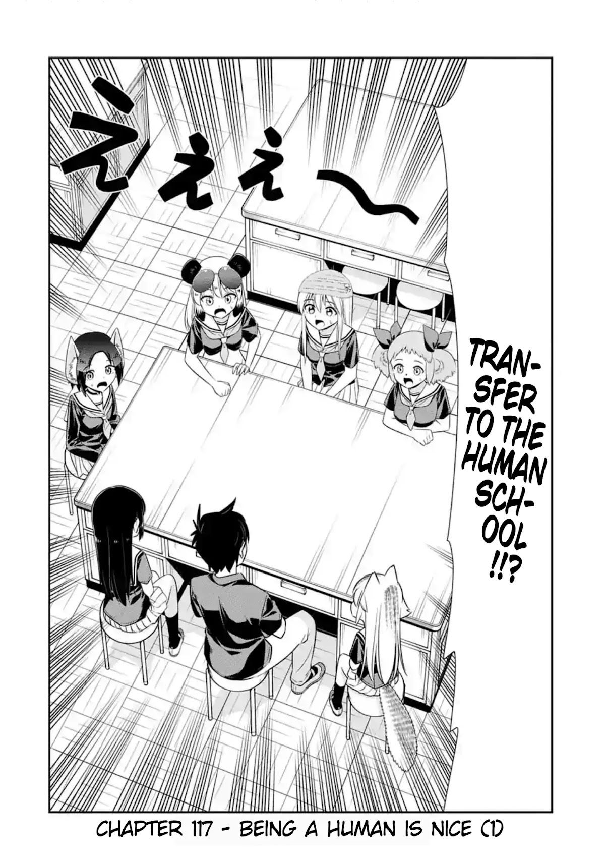 Murenase! Shiiton Gakuen Chapter 117 page 2 - Chapter 117: Being a Human is Nice (1)
