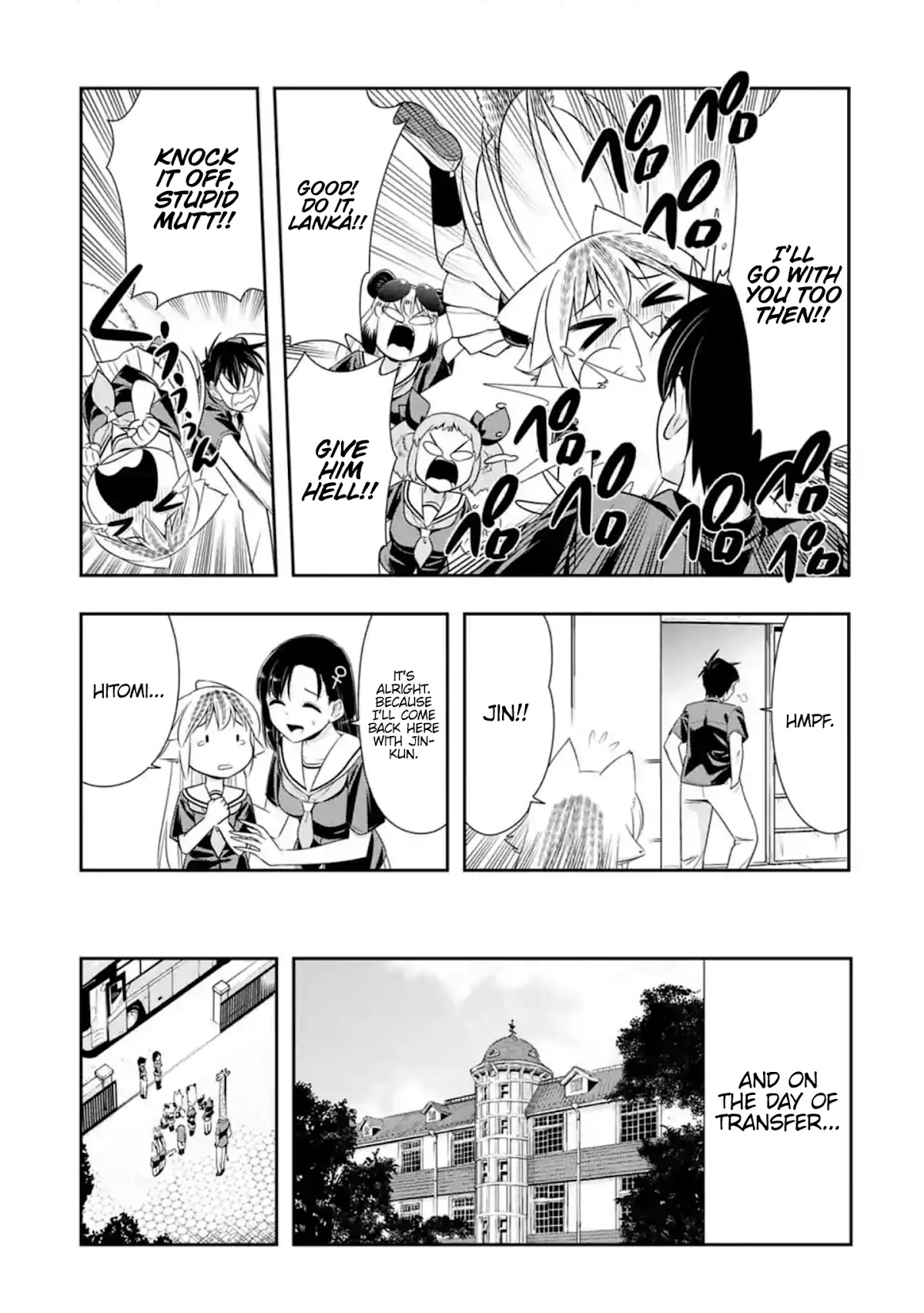 Murenase! Shiiton Gakuen Chapter 117 page 5 - Chapter 117: Being a Human is Nice (1)