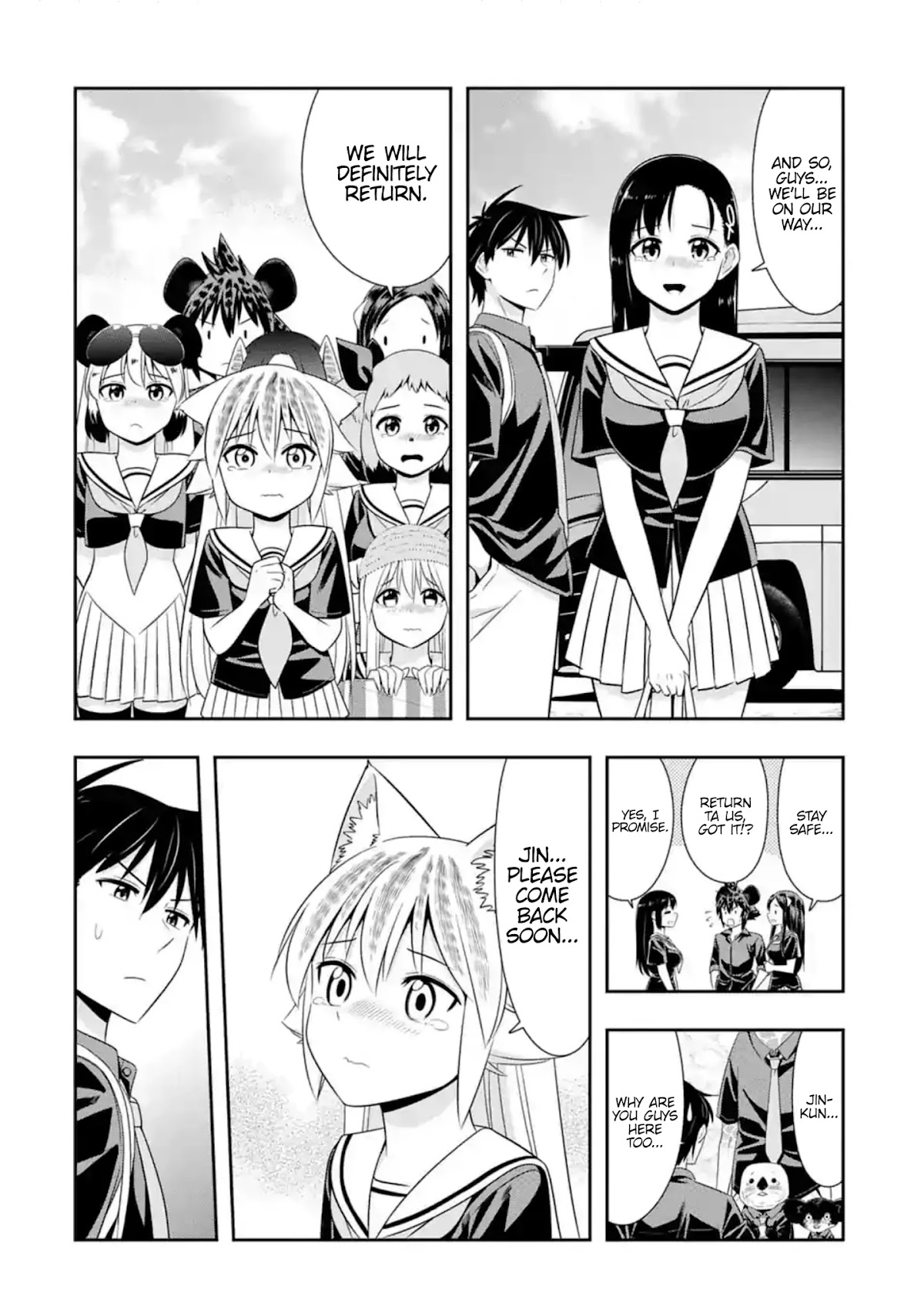 Murenase! Shiiton Gakuen Chapter 117 page 6 - Chapter 117: Being a Human is Nice (1)