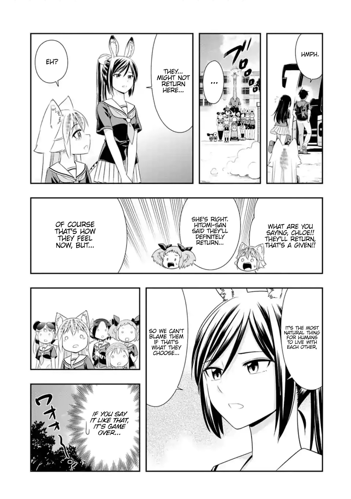 Murenase! Shiiton Gakuen Chapter 117 page 7 - Chapter 117: Being a Human is Nice (1)
