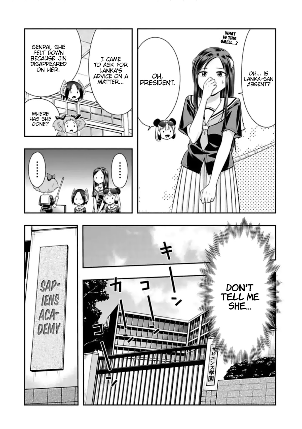 Murenase! Shiiton Gakuen Chapter 118 page 2 - Chapter 118: Being a Human is Nice (2)