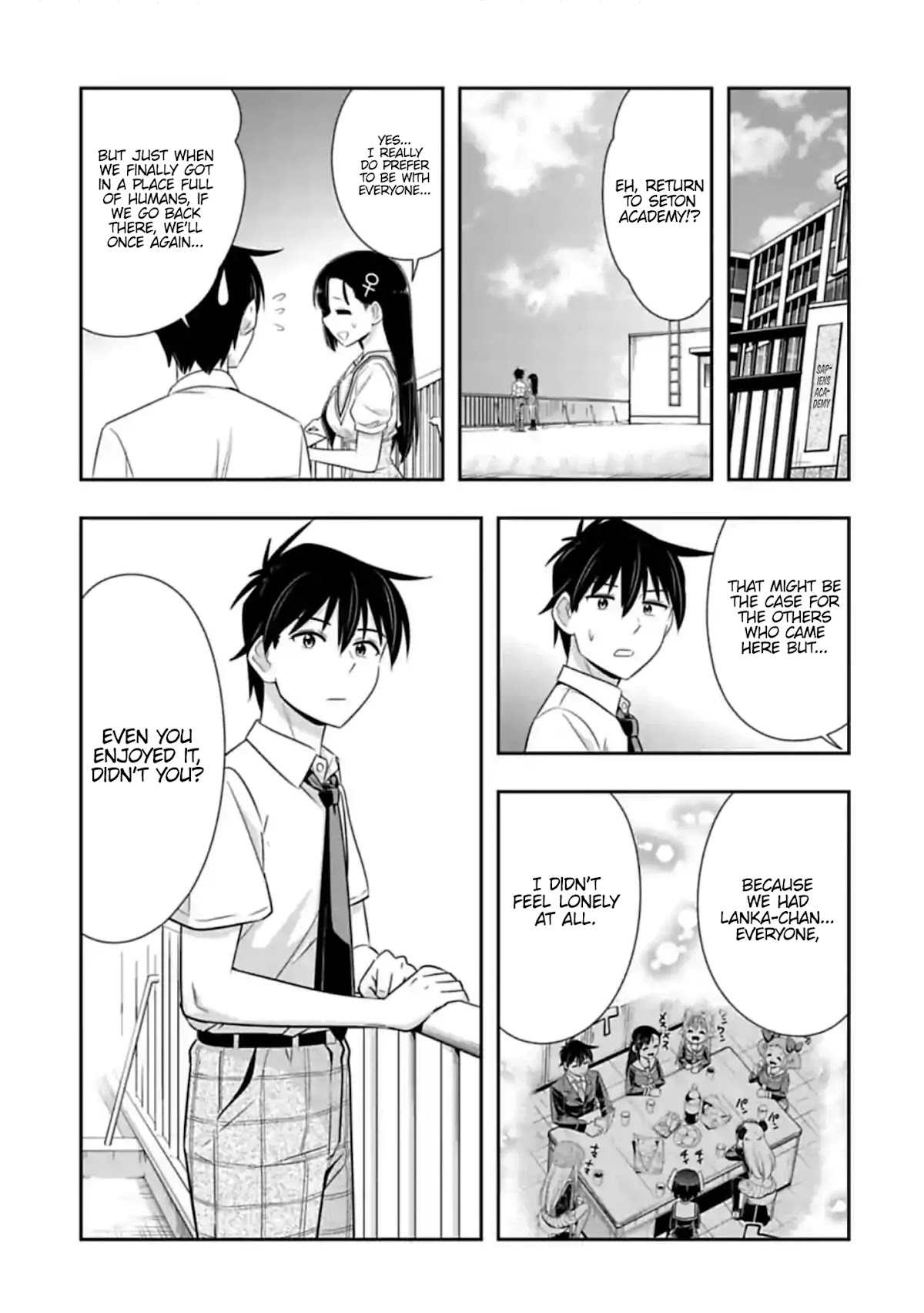 Murenase! Shiiton Gakuen Chapter 119 page 7 - Chapter 119: Being a Human is Nice (3)