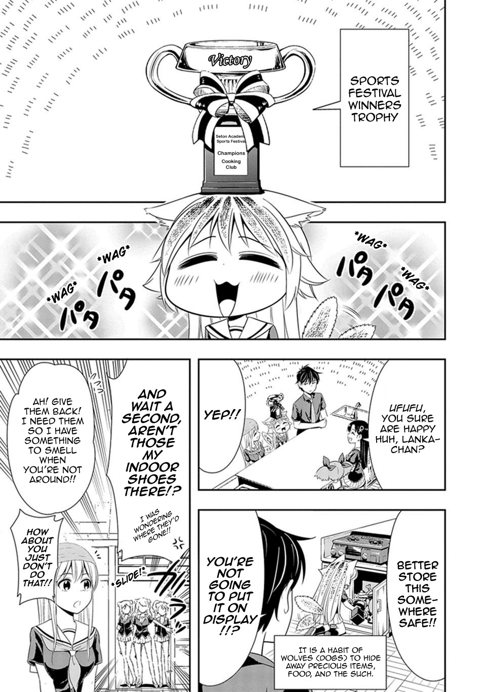 Murenase! Shiiton Gakuen Chapter 12 page 1 - Chapter 12: The Lion's Going on About His Hair Again
