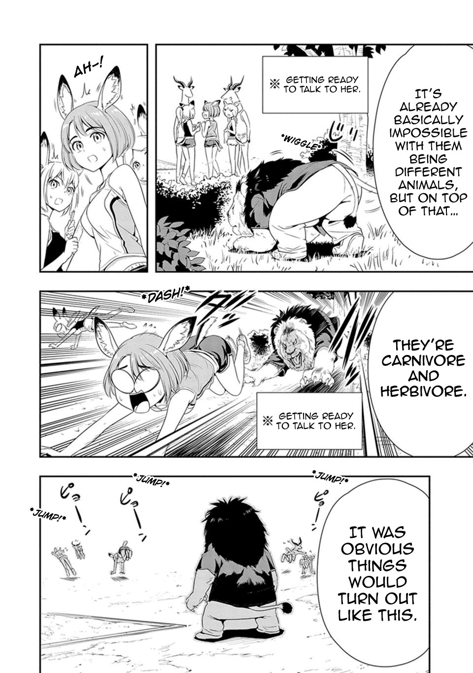 Murenase! Shiiton Gakuen Chapter 12 page 14 - Chapter 12: The Lion's Going on About His Hair Again