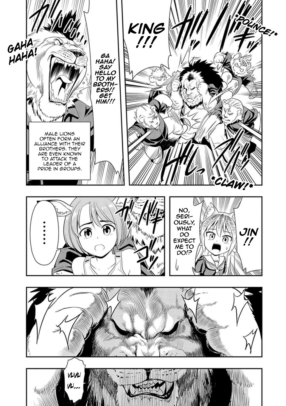 Murenase! Shiiton Gakuen Chapter 12 page 19 - Chapter 12: The Lion's Going on About His Hair Again