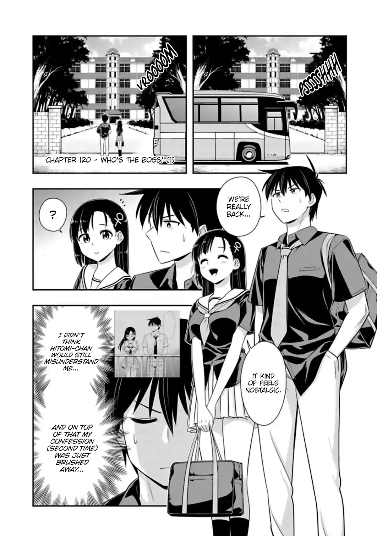 Murenase! Shiiton Gakuen Chapter 120 page 1 - Chapter 120: Who's the Boss! (1)