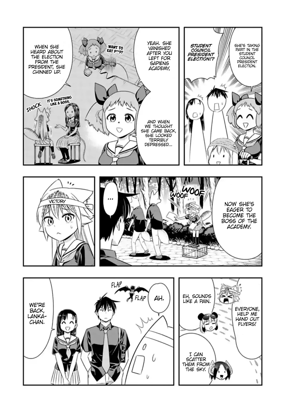 Murenase! Shiiton Gakuen Chapter 120 page 4 - Chapter 120: Who's the Boss! (1)