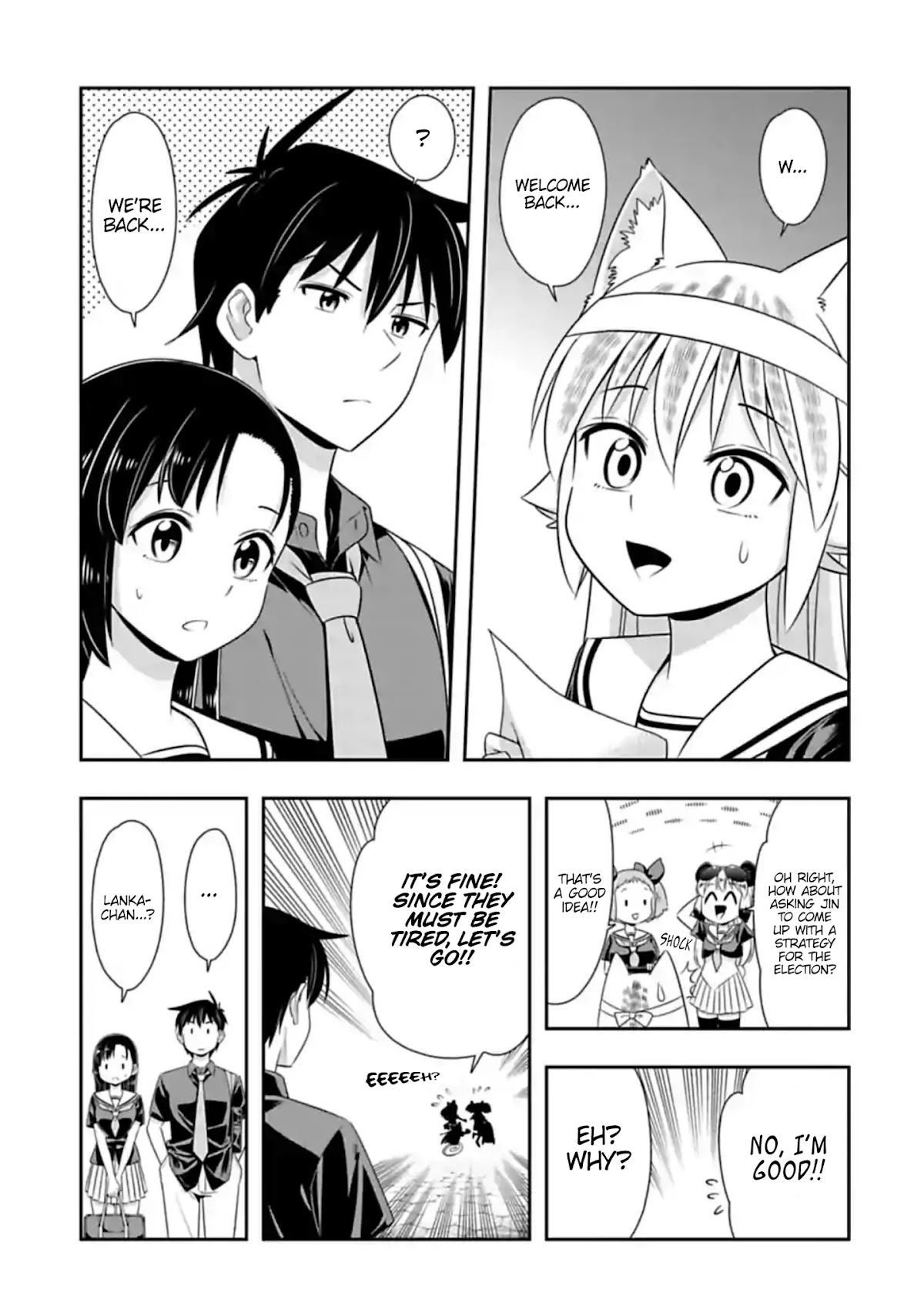 Murenase! Shiiton Gakuen Chapter 120 page 5 - Chapter 120: Who's the Boss! (1)