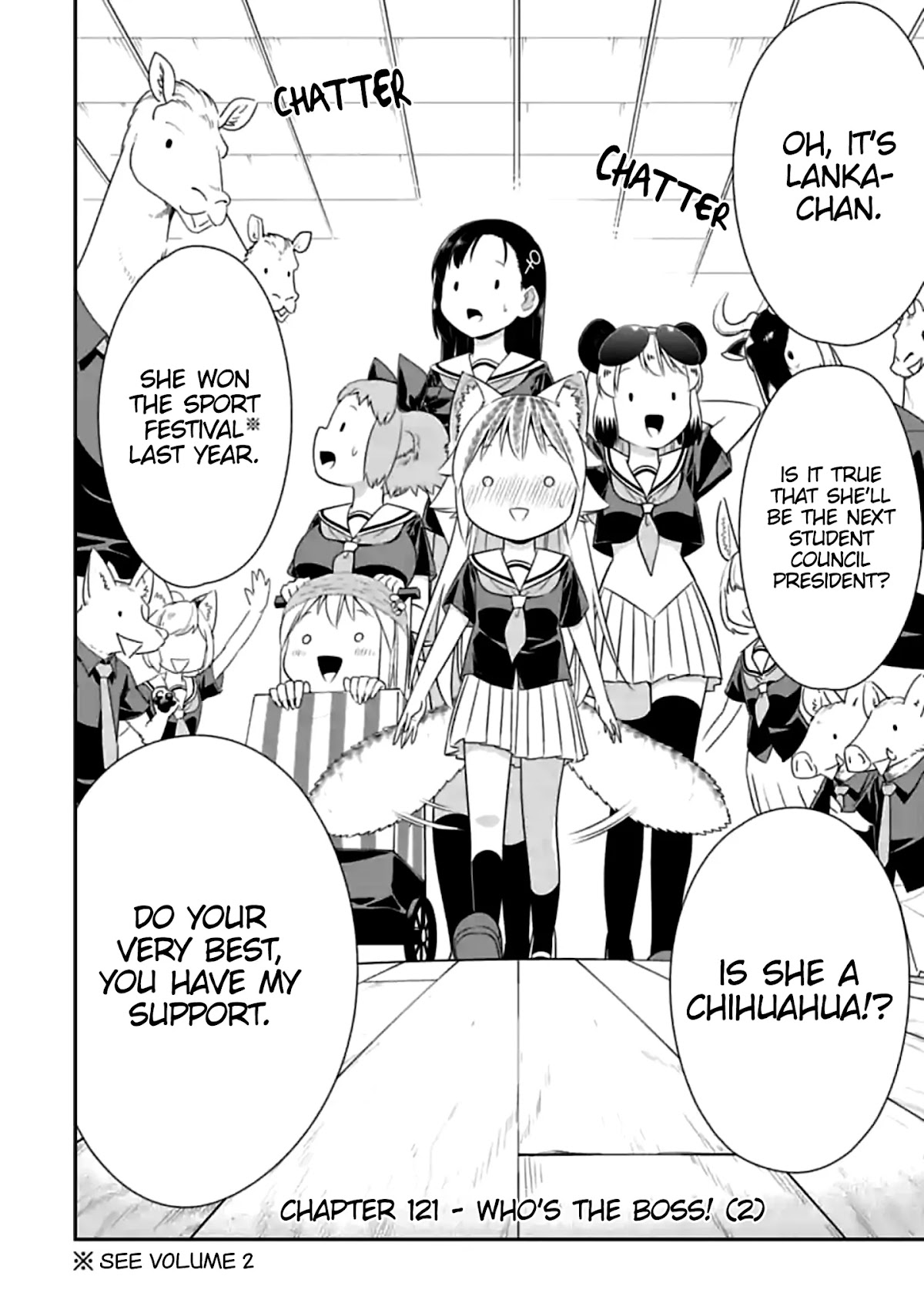 Murenase! Shiiton Gakuen Chapter 121 page 2 - Chapter 121: Who's the Boss? (2)