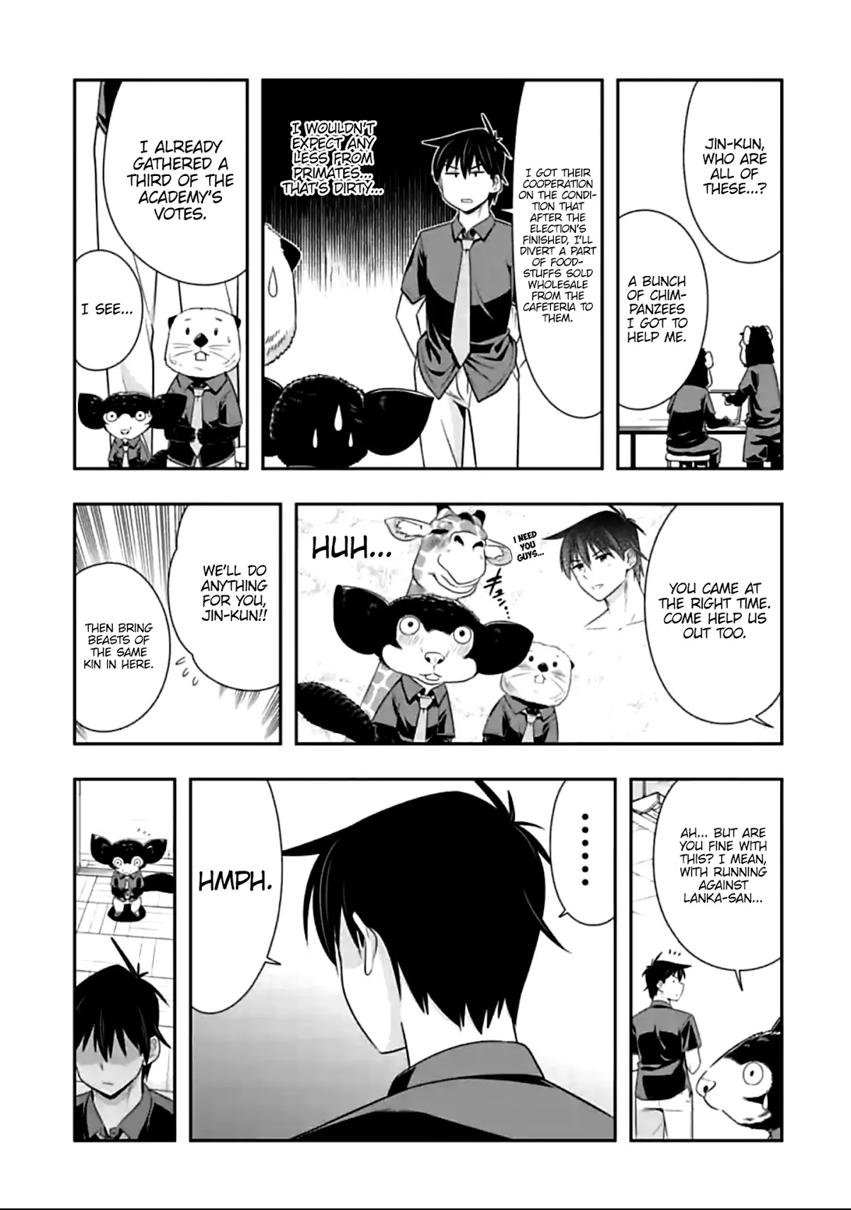 Murenase! Shiiton Gakuen Chapter 122 page 3 - Chapter 122: Who's the Boss? (3)