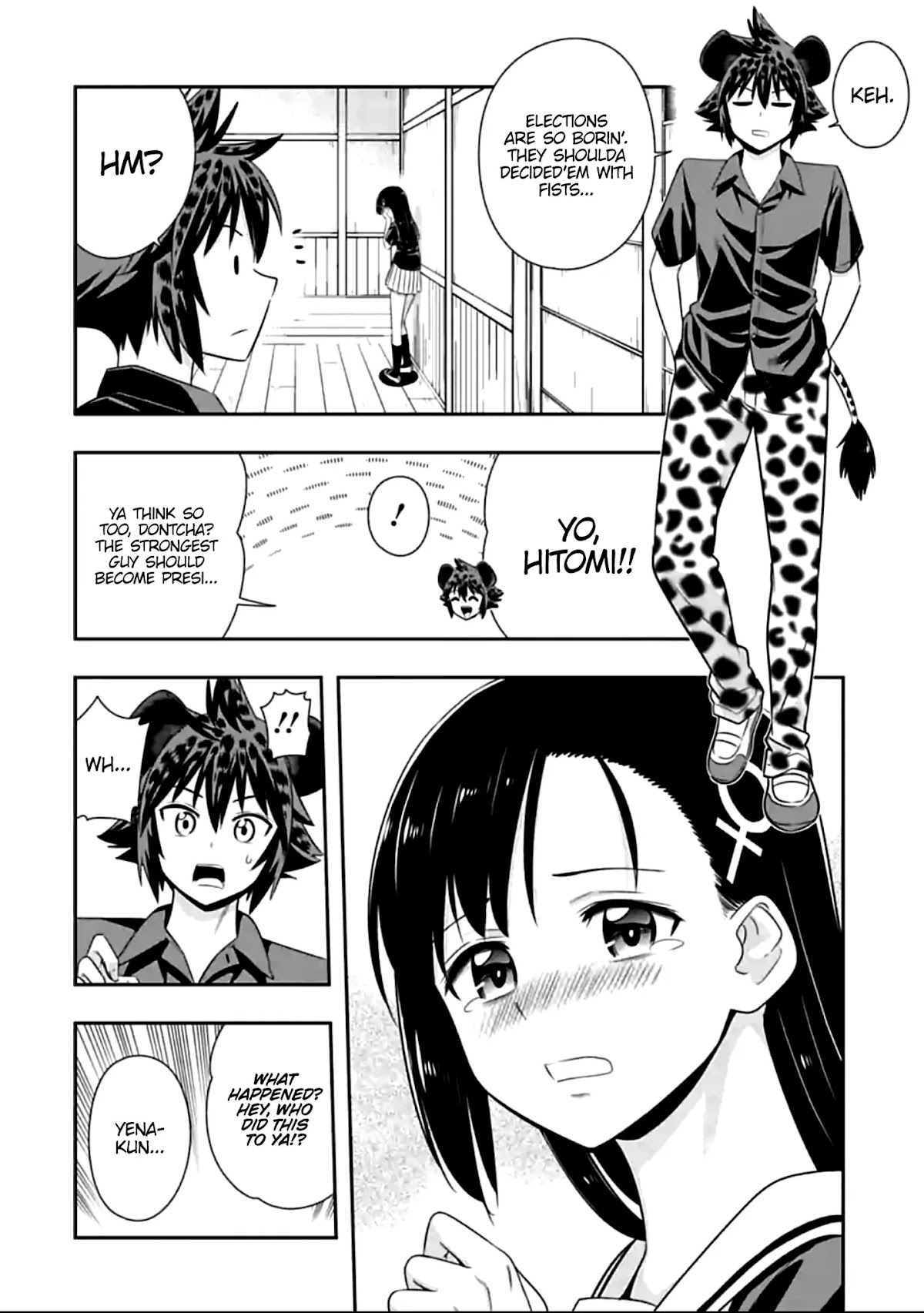 Murenase! Shiiton Gakuen Chapter 122 page 8 - Chapter 122: Who's the Boss? (3)