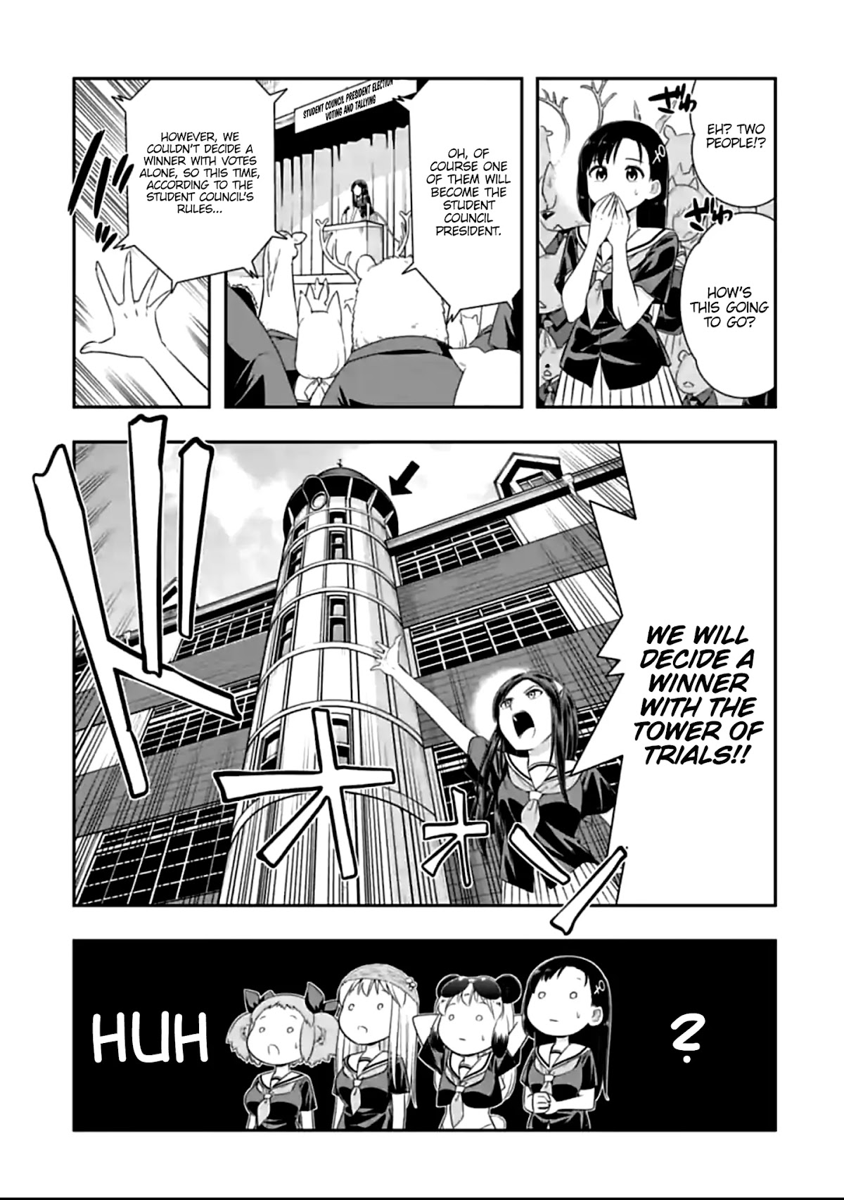 Murenase! Shiiton Gakuen Chapter 123 page 3 - Chapter 123: Who's the Boss? (4)