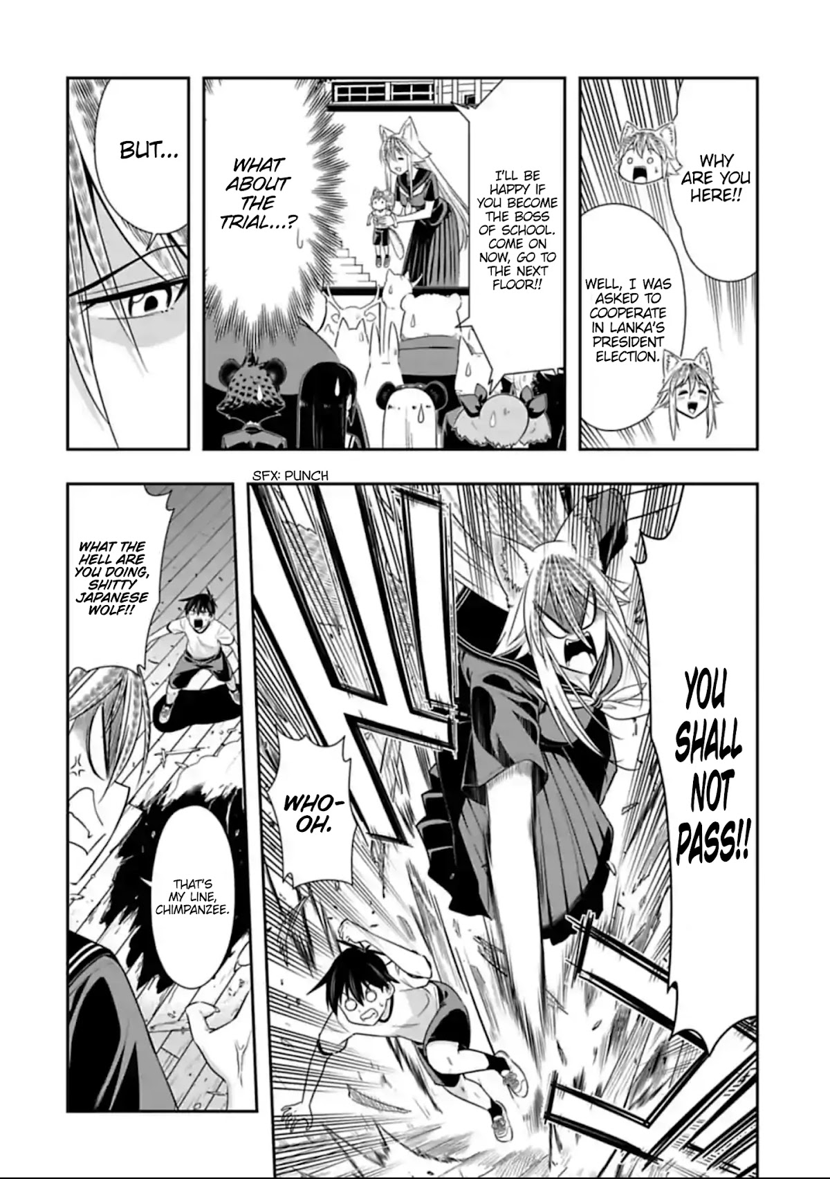 Murenase! Shiiton Gakuen Chapter 124 page 2 - Chapter 124: Who's the Boss? (5)
