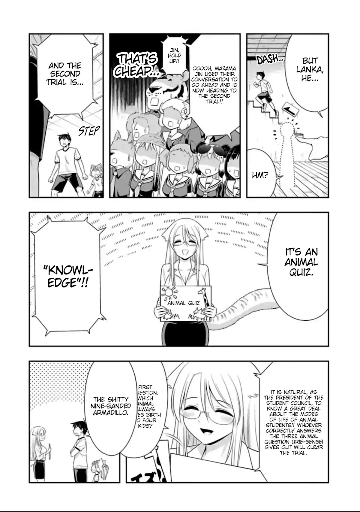 Murenase! Shiiton Gakuen Chapter 124 page 4 - Chapter 124: Who's the Boss? (5)