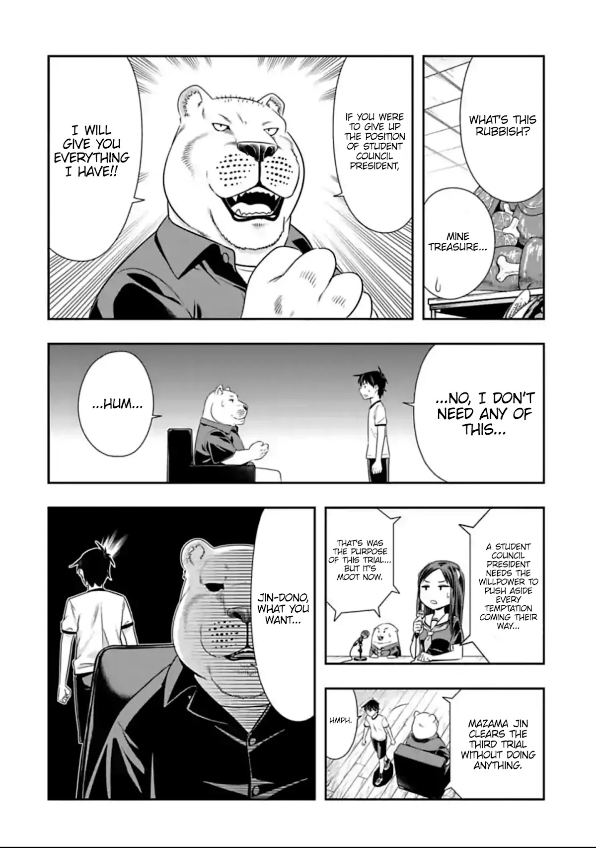Murenase! Shiiton Gakuen Chapter 124 page 8 - Chapter 124: Who's the Boss? (5)