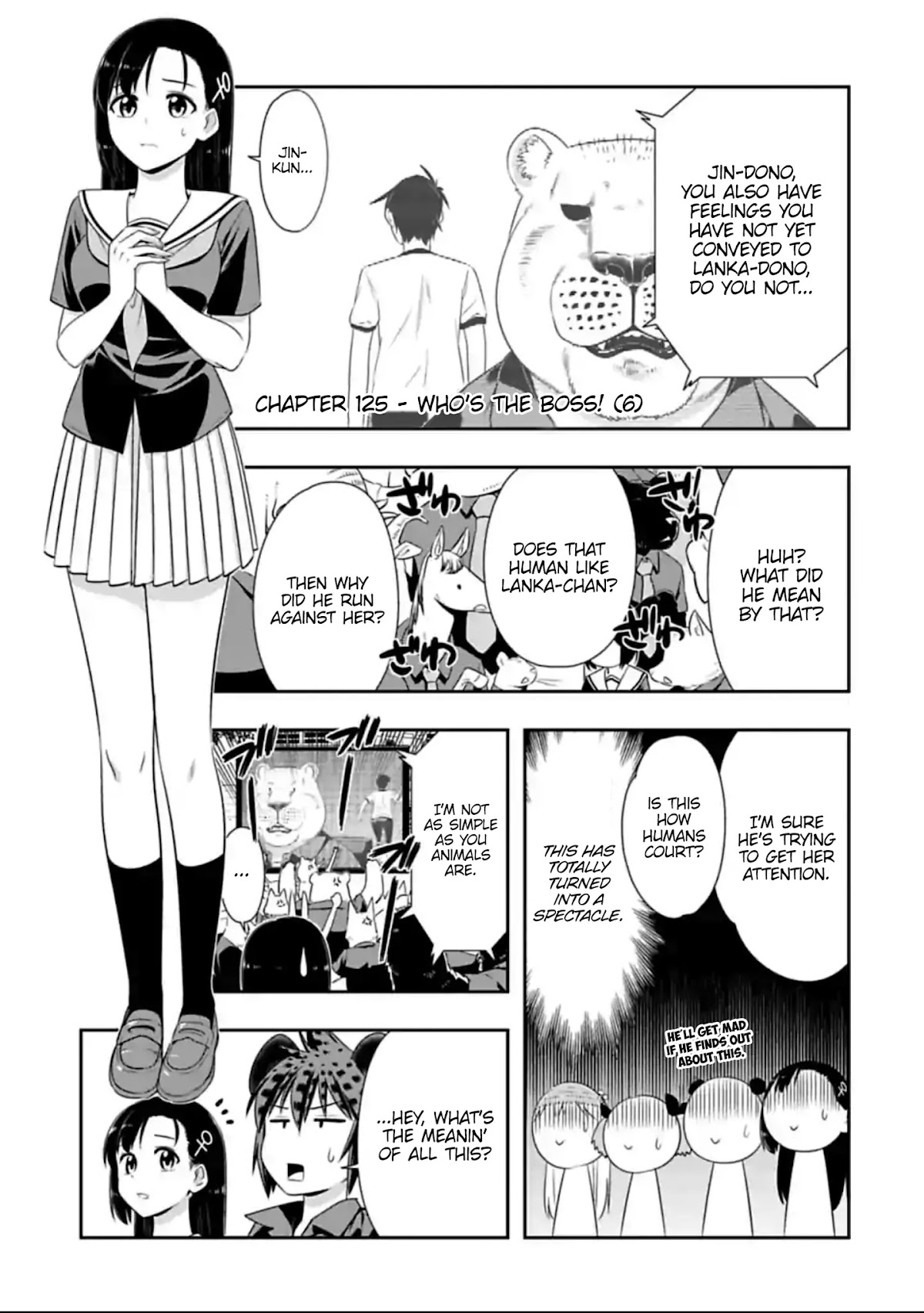 Murenase! Shiiton Gakuen Chapter 125 page 1 - Chapter 125: Who's the Boss? (6)