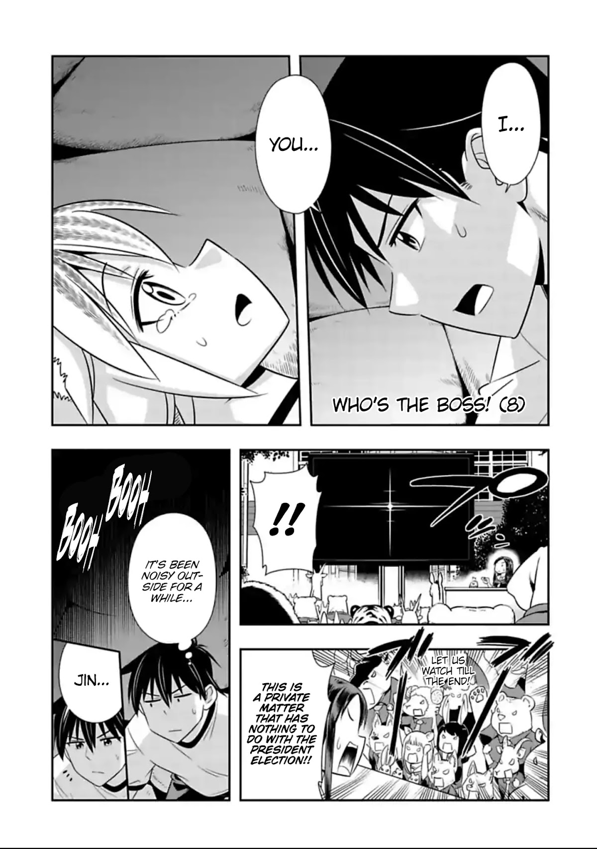 Murenase! Shiiton Gakuen Chapter 127 page 1 - Chapter 127: Who's the Boss? (8)
