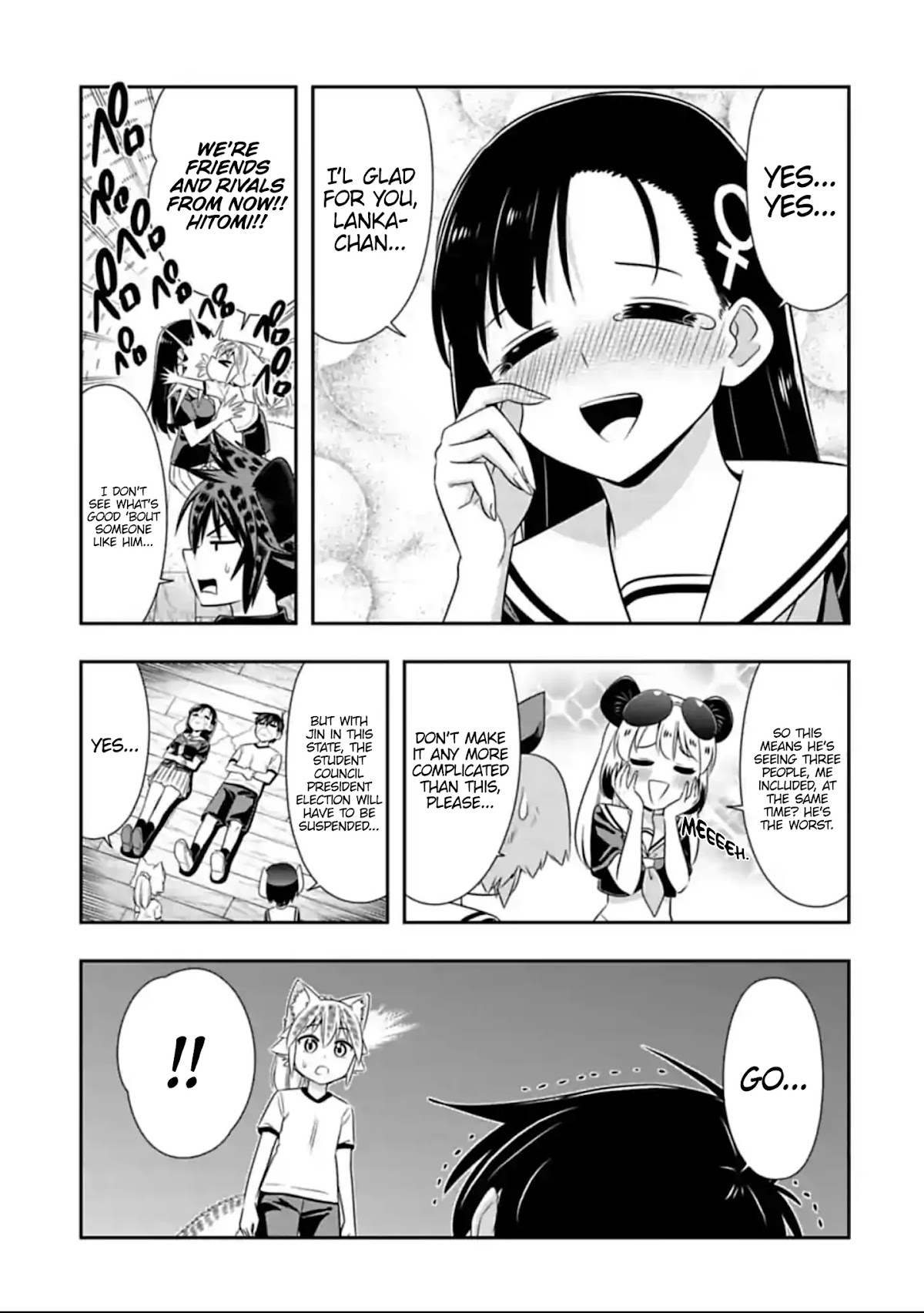 Murenase! Shiiton Gakuen Chapter 127 page 7 - Chapter 127: Who's the Boss? (8)