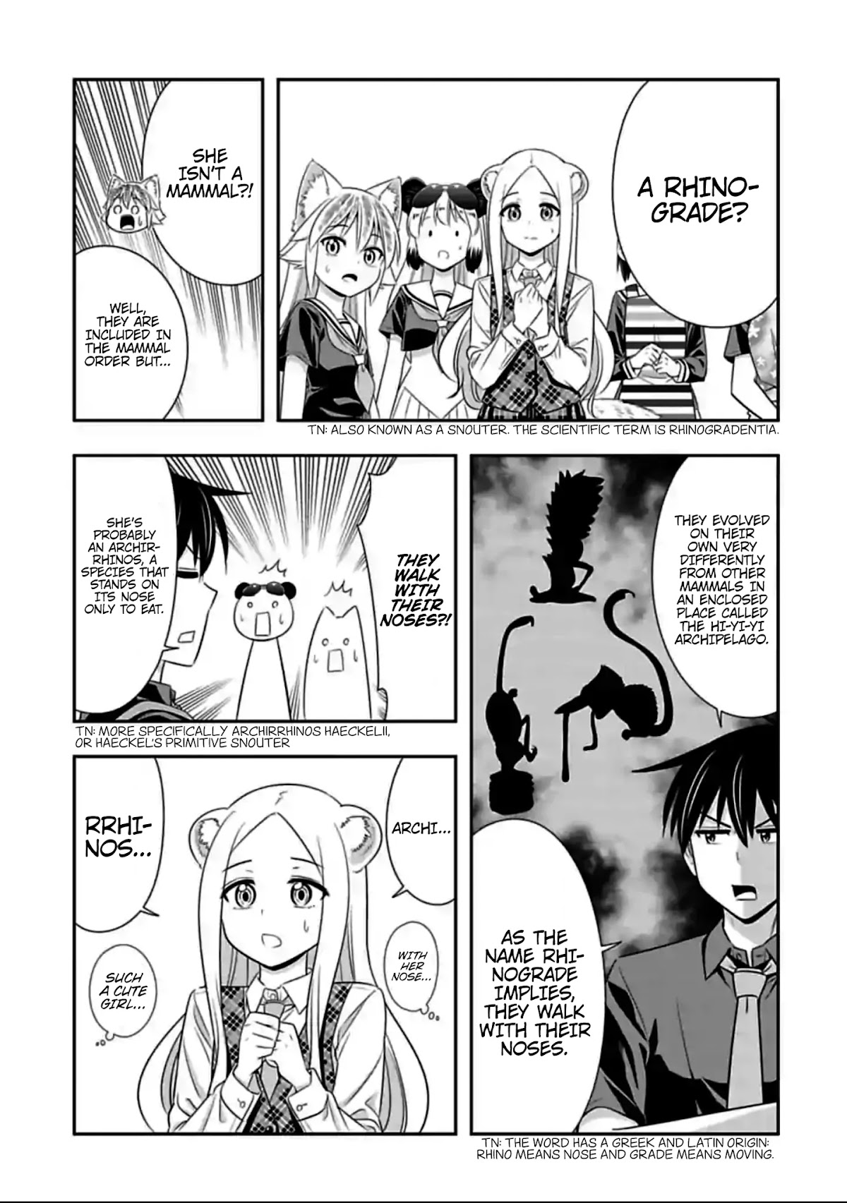Murenase! Shiiton Gakuen Chapter 129 page 3 - Chapter 129: The Odorless Girl (2)