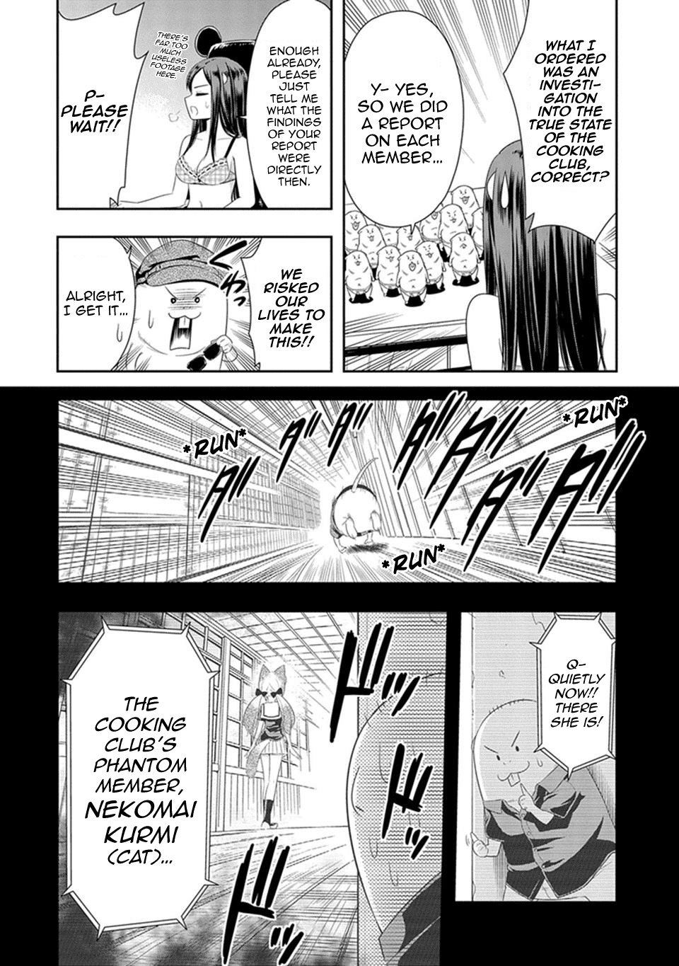 Murenase! Shiiton Gakuen Chapter 13 page 11 - Chapter 13: Underground Student Council President, Hadano Miki!!