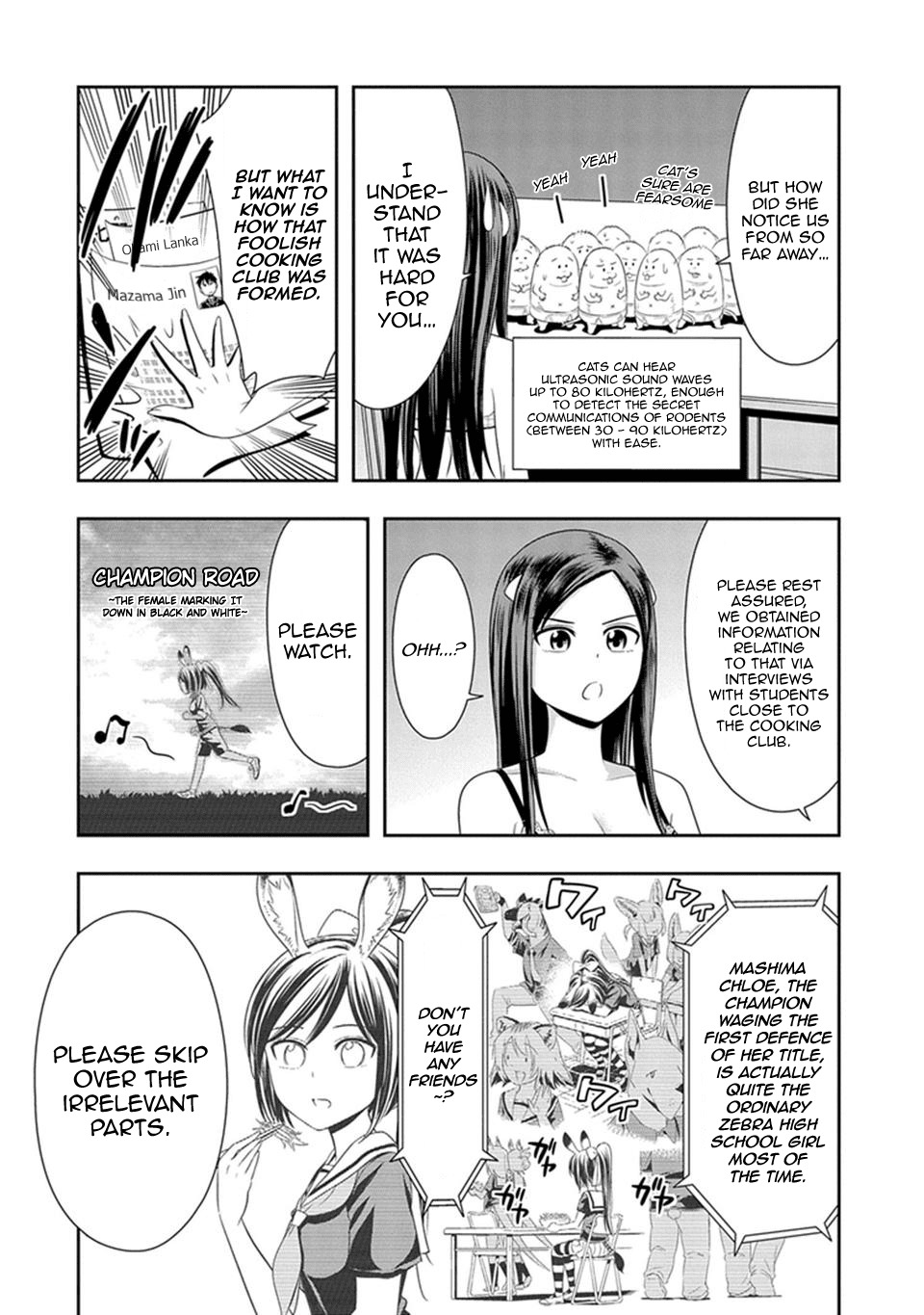 Murenase! Shiiton Gakuen Chapter 13 page 13 - Chapter 13: Underground Student Council President, Hadano Miki!!