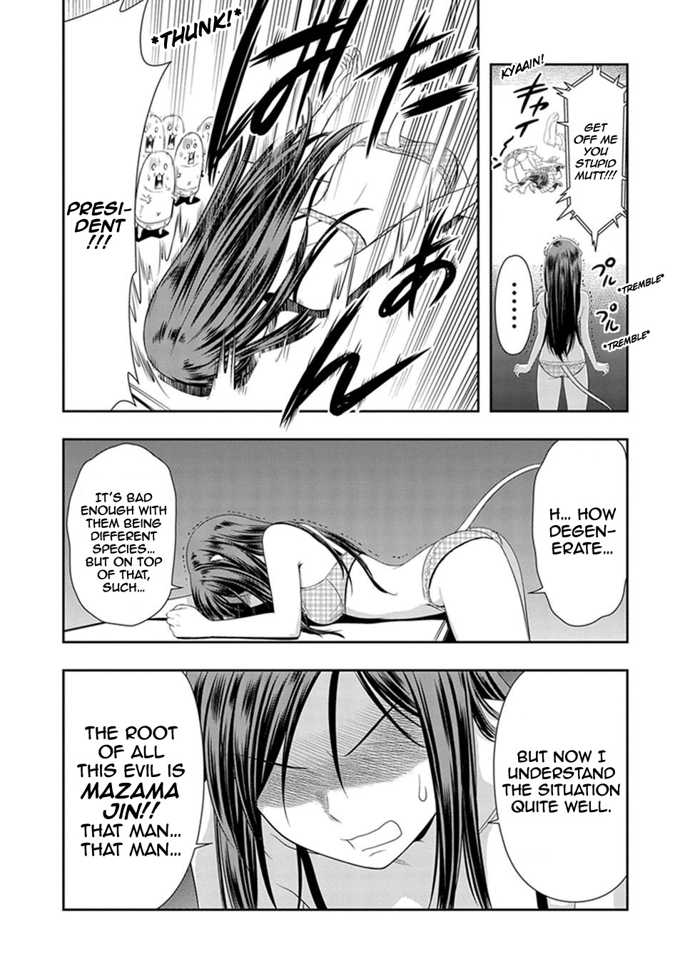 Murenase! Shiiton Gakuen Chapter 13 page 18 - Chapter 13: Underground Student Council President, Hadano Miki!!
