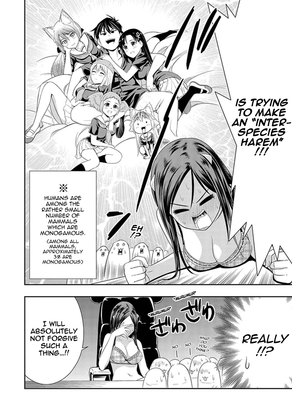 Murenase! Shiiton Gakuen Chapter 13 page 19 - Chapter 13: Underground Student Council President, Hadano Miki!!