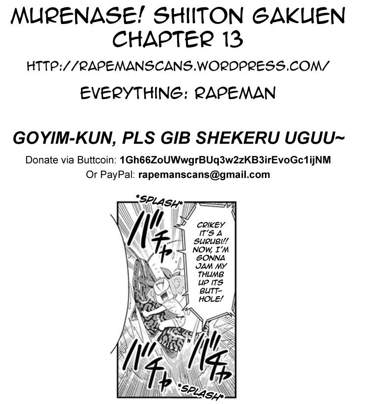 Murenase! Shiiton Gakuen Chapter 13 page 21 - Chapter 13: Underground Student Council President, Hadano Miki!!