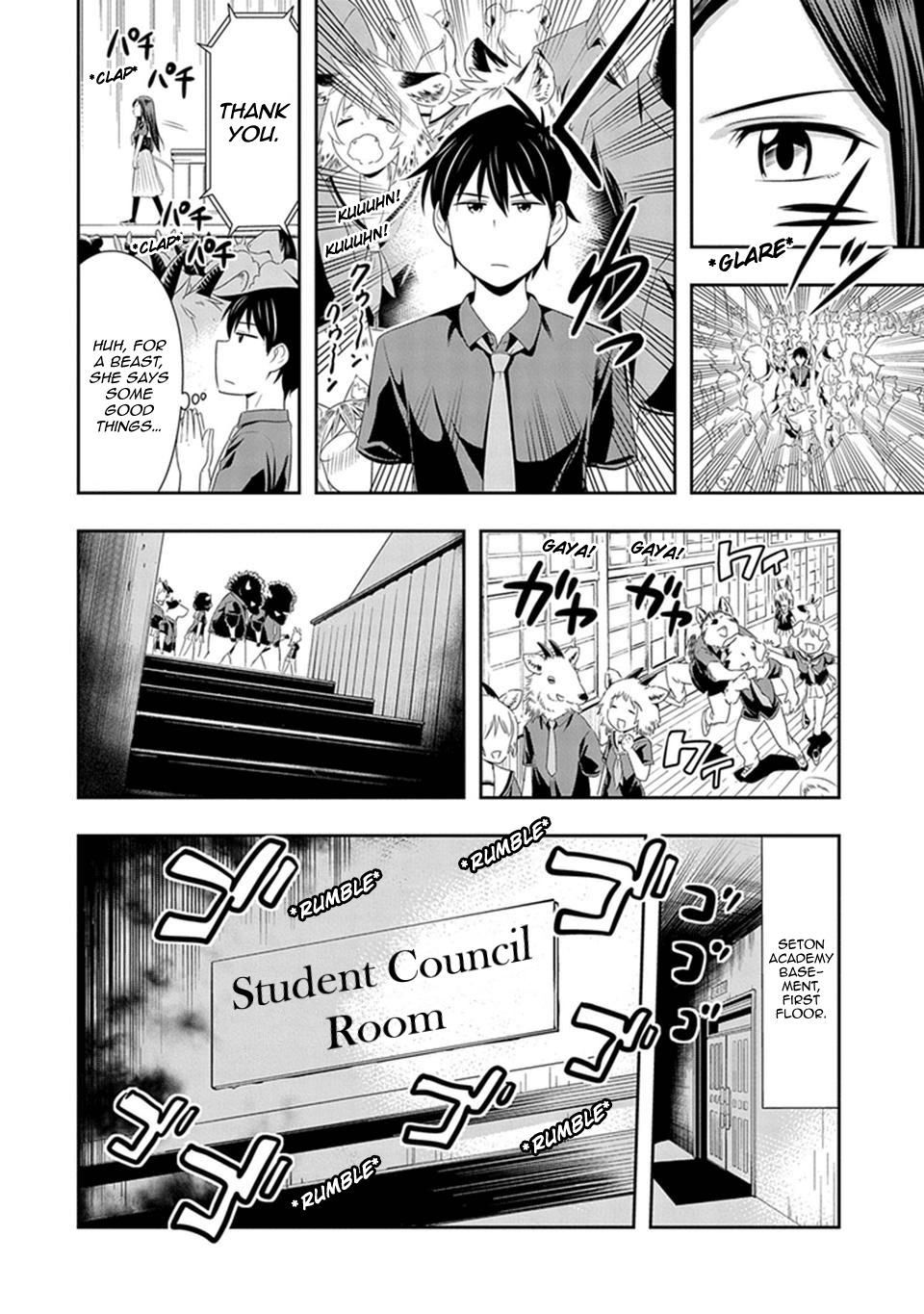 Murenase! Shiiton Gakuen Chapter 13 page 3 - Chapter 13: Underground Student Council President, Hadano Miki!!