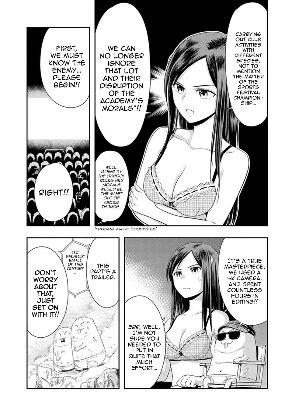 Murenase! Shiiton Gakuen Chapter 13 page 6 - Chapter 13: Underground Student Council President, Hadano Miki!!
