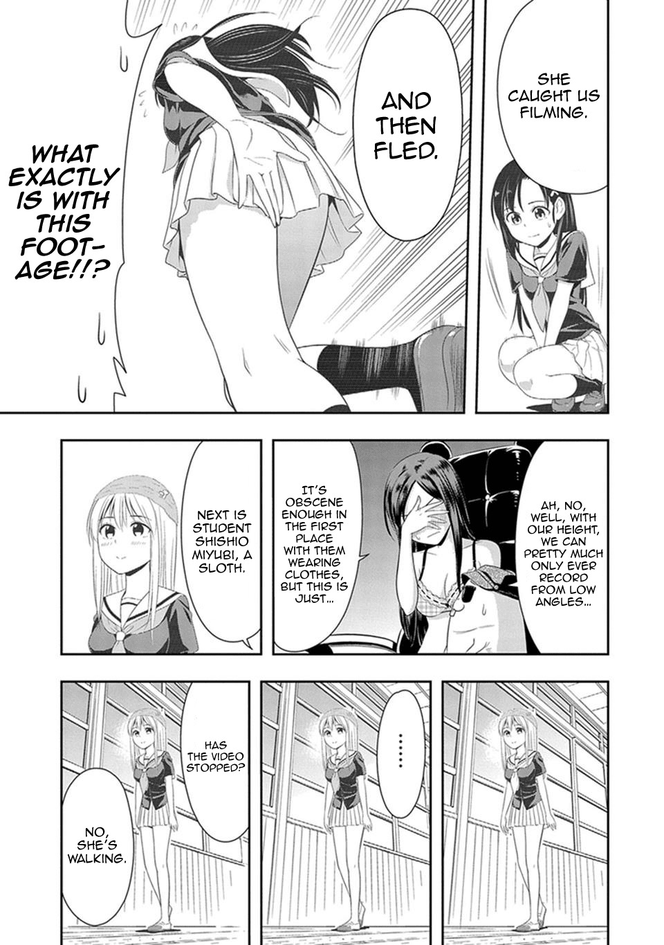 Murenase! Shiiton Gakuen Chapter 13 page 8 - Chapter 13: Underground Student Council President, Hadano Miki!!