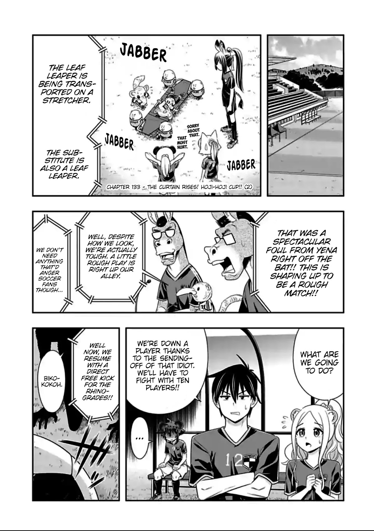 Murenase! Shiiton Gakuen Chapter 133 page 1 - Chapter 133: The Curtain Rises! Hoji-hoji Cup!! (2)