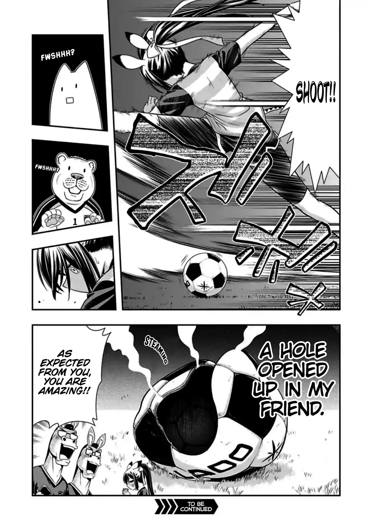 Murenase! Shiiton Gakuen Chapter 134.5 page 3 - Chapter 134.5: The Phantom Striker