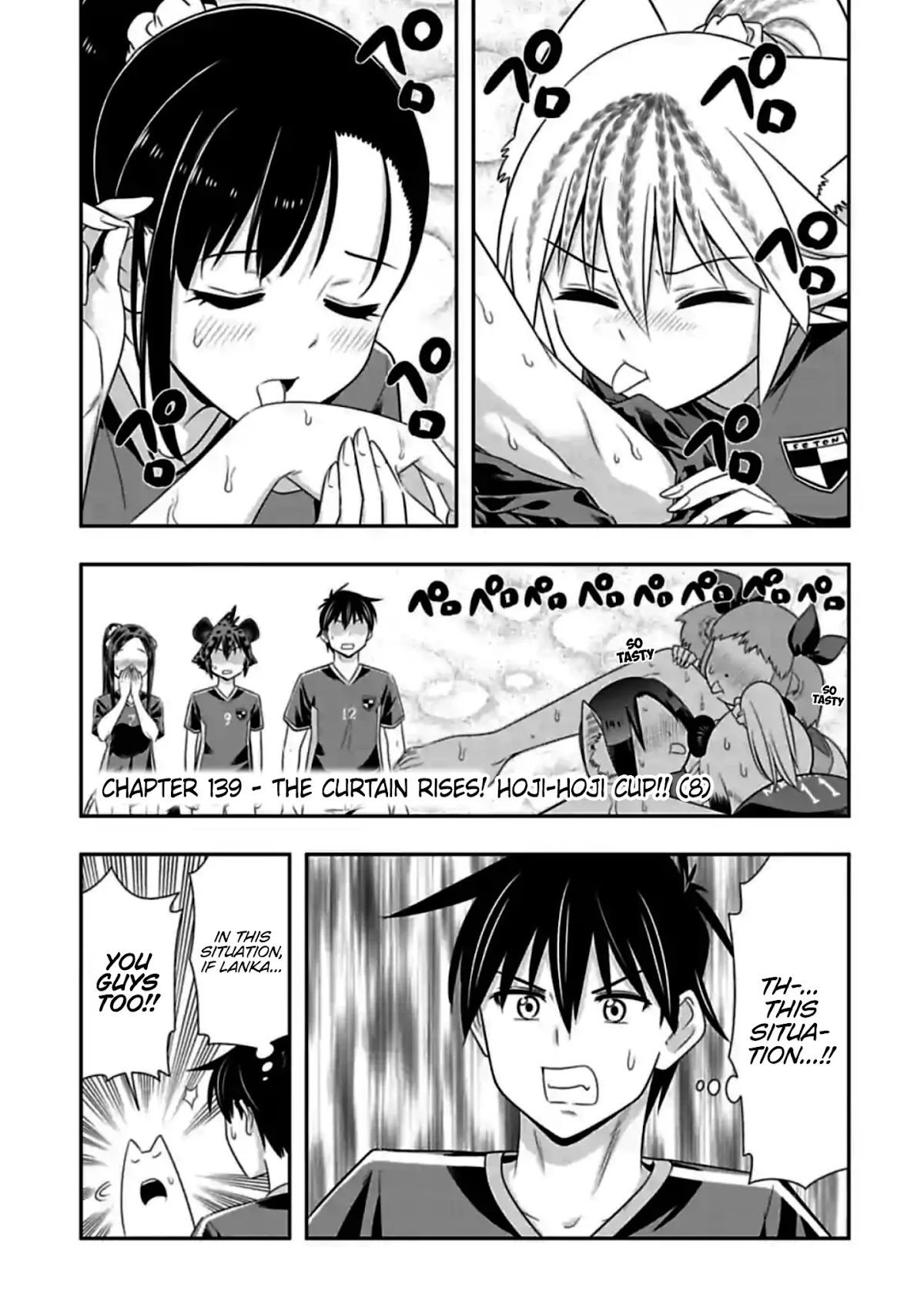 Murenase! Shiiton Gakuen Chapter 139 page 1 - Chapter 139: The Curtain Rises! Hoji-hoji Cup!! (8)