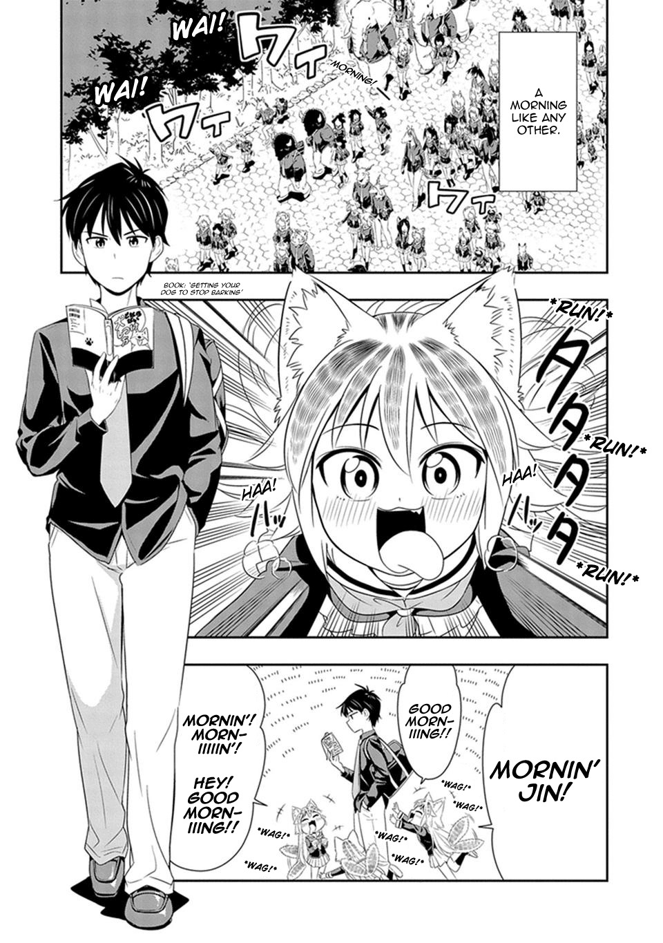 Murenase! Shiiton Gakuen Chapter 14 page 1 - Chapter 14: I'm a Maaaan!