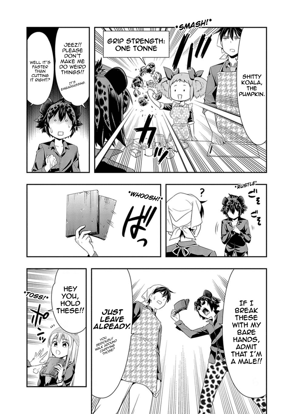 Murenase! Shiiton Gakuen Chapter 14 page 11 - Chapter 14: I'm a Maaaan!