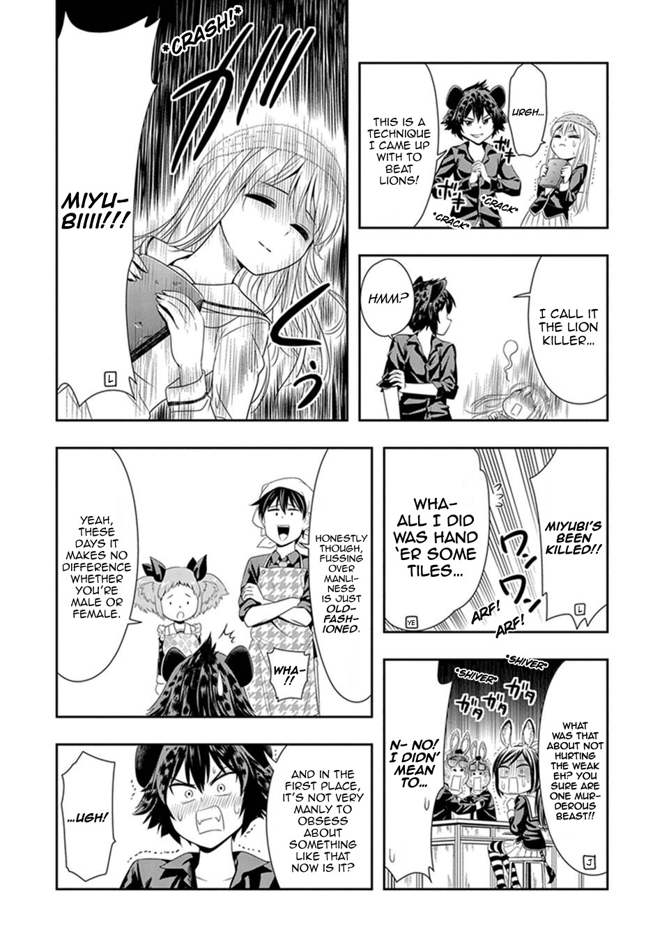 Murenase! Shiiton Gakuen Chapter 14 page 12 - Chapter 14: I'm a Maaaan!