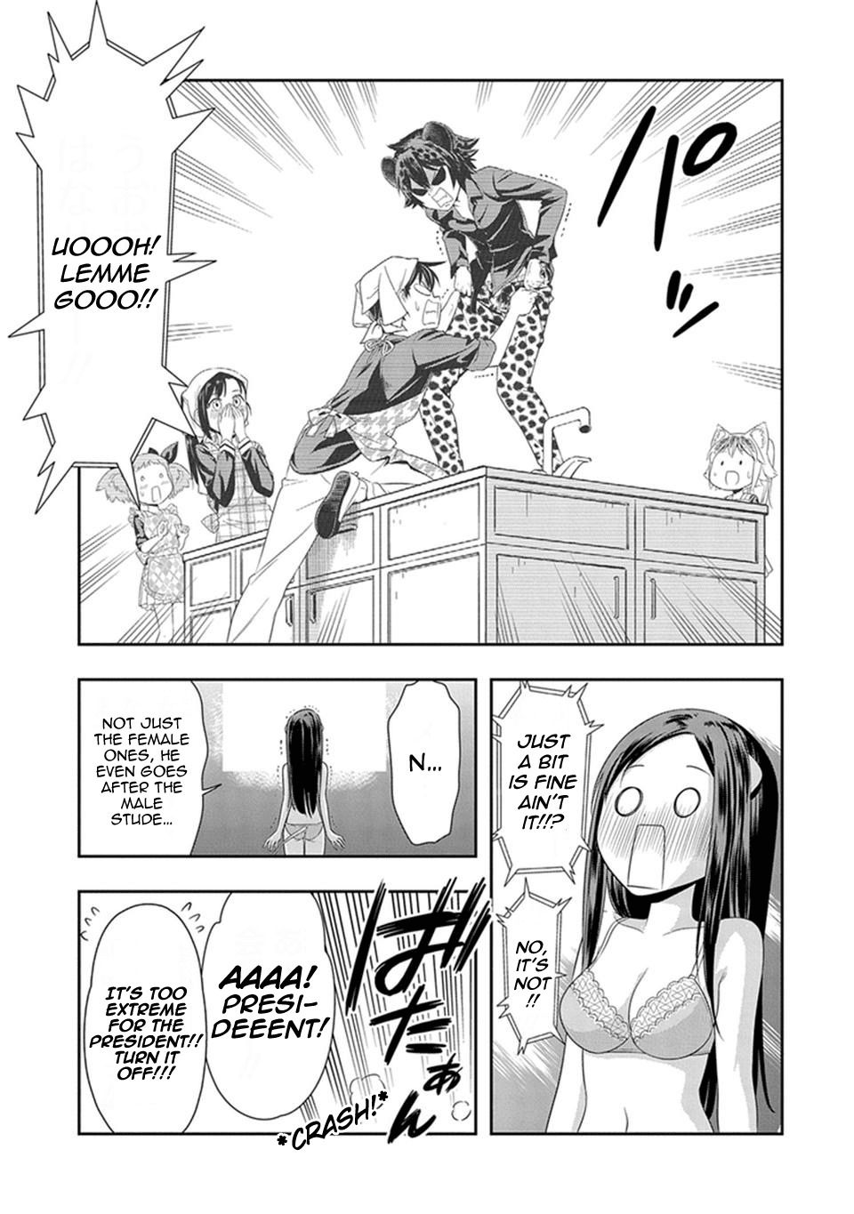 Murenase! Shiiton Gakuen Chapter 14 page 15 - Chapter 14: I'm a Maaaan!