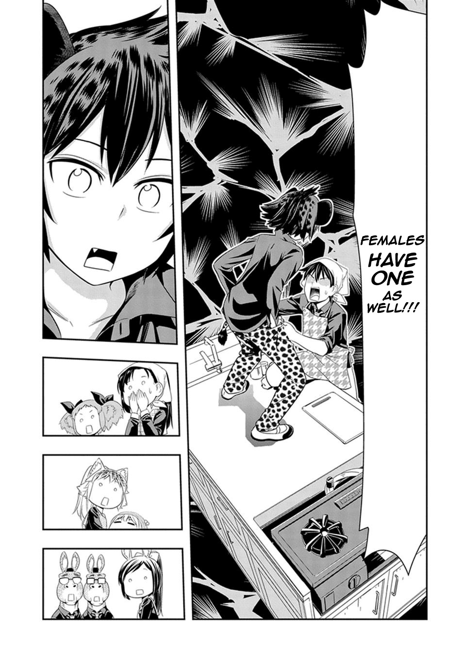 Murenase! Shiiton Gakuen Chapter 14 page 19 - Chapter 14: I'm a Maaaan!