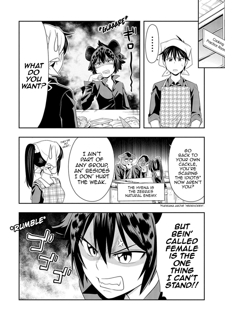 Murenase! Shiiton Gakuen Chapter 14 page 8 - Chapter 14: I'm a Maaaan!