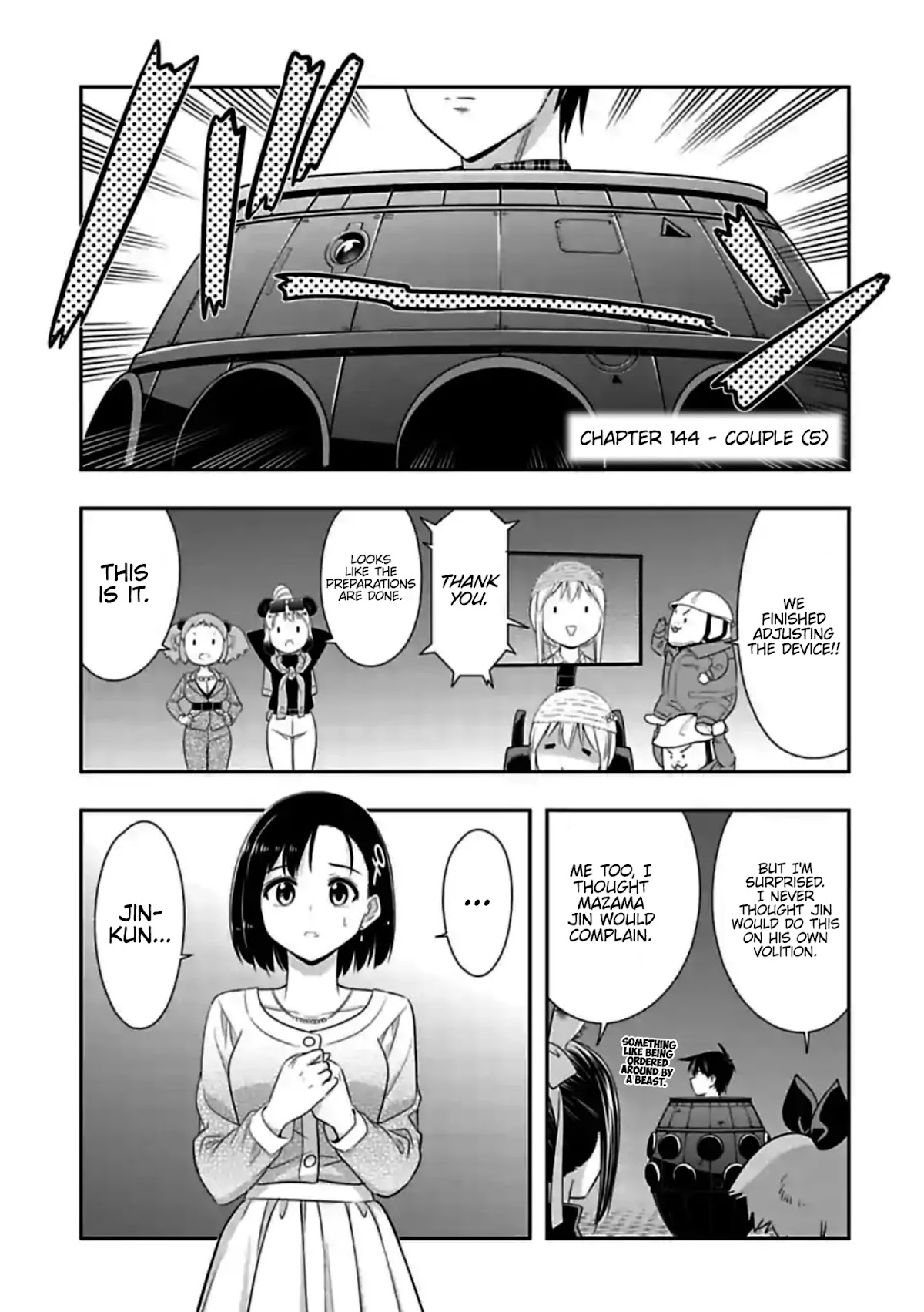 Murenase! Shiiton Gakuen Chapter 144 page 1 - Chapter 144: Couple (5)