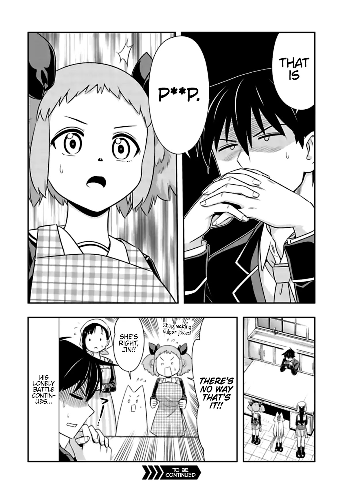 Murenase! Shiiton Gakuen Chapter 146.5 page 4 - Chapter 146.5: Another Battle