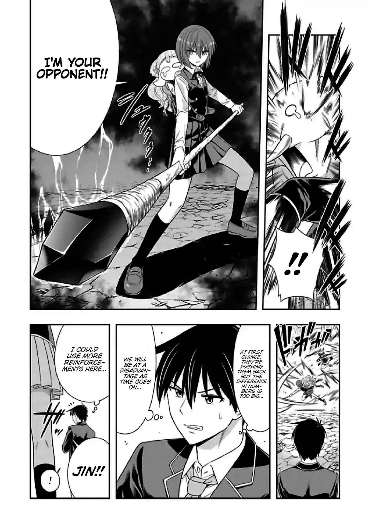 Murenase! Shiiton Gakuen Chapter 148 page 4 - Chapter 148