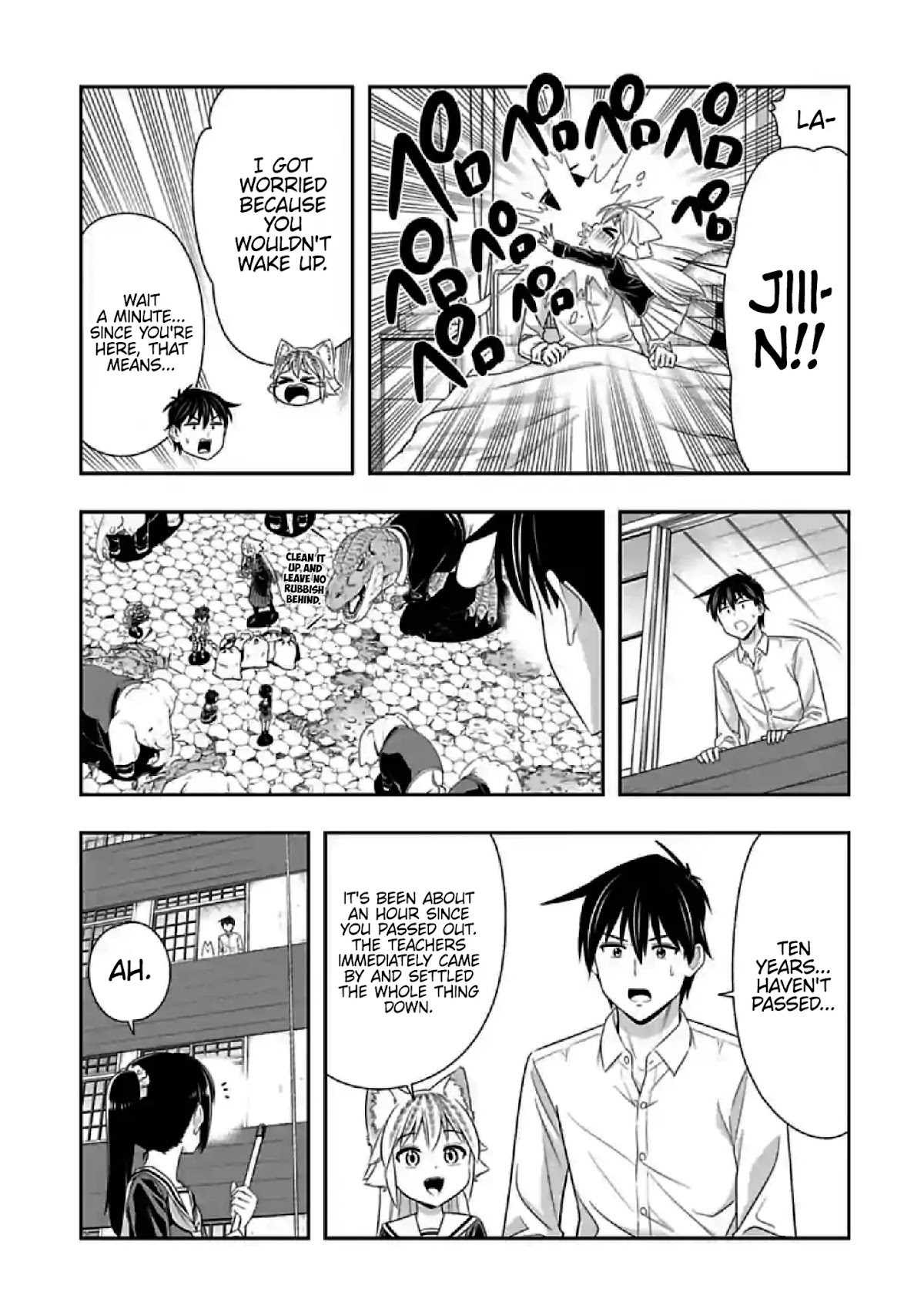 Murenase! Shiiton Gakuen Chapter 149 page 3 - Chapter 149