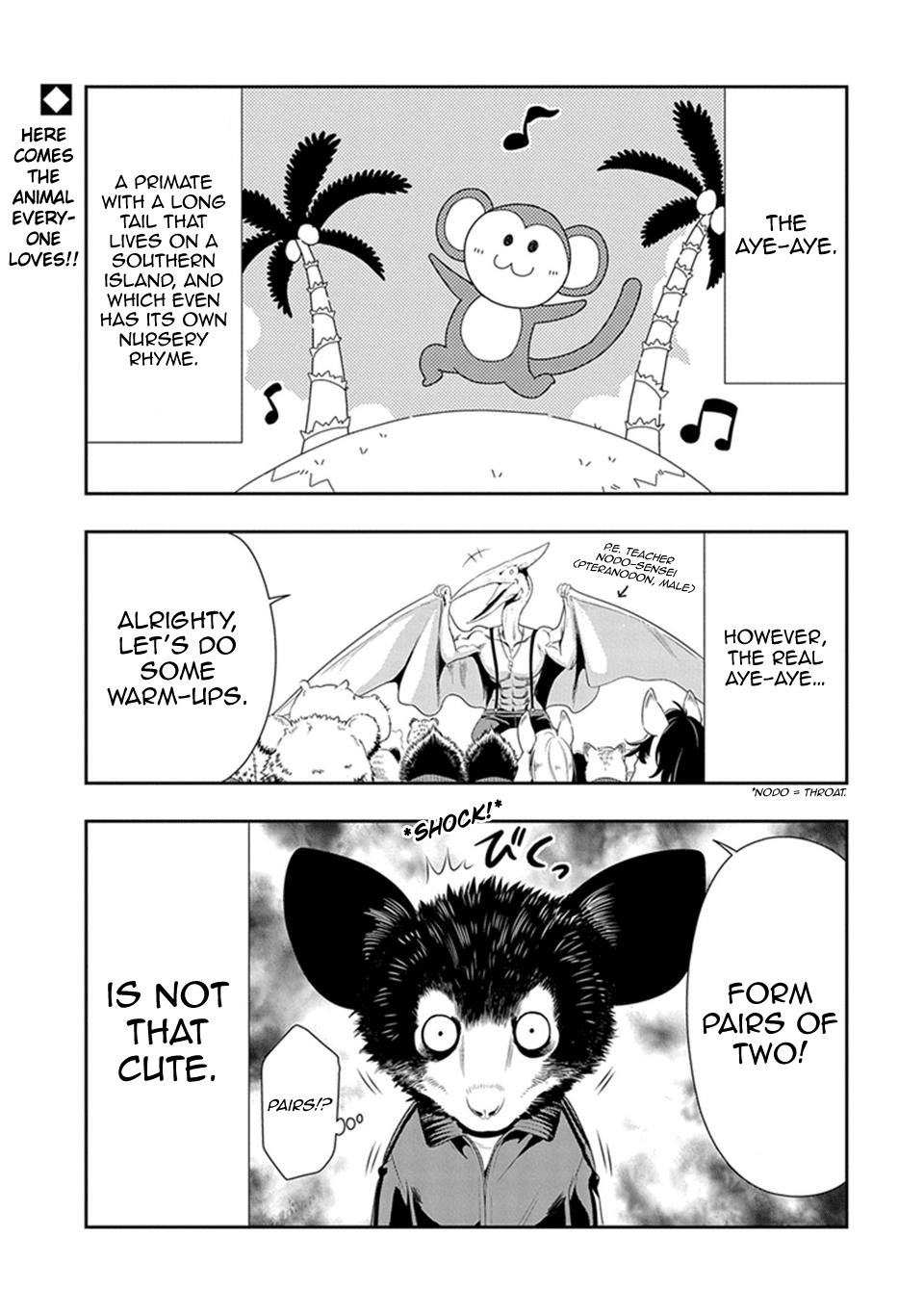 Murenase! Shiiton Gakuen Chapter 15 page 1 - Chapter 15: I Am an Aye-Aye