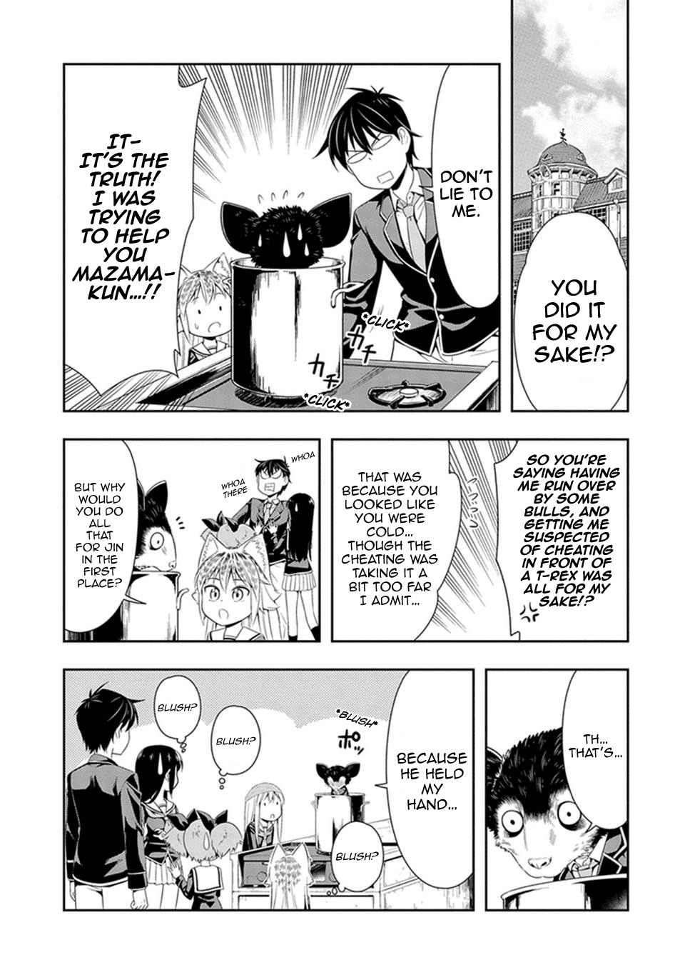 Murenase! Shiiton Gakuen Chapter 15 page 13 - Chapter 15: I Am an Aye-Aye