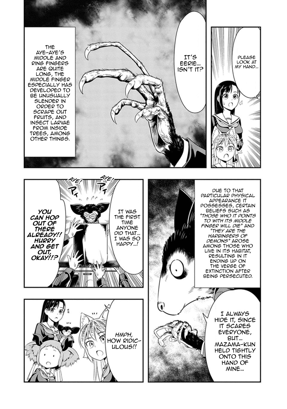 Murenase! Shiiton Gakuen Chapter 15 page 14 - Chapter 15: I Am an Aye-Aye