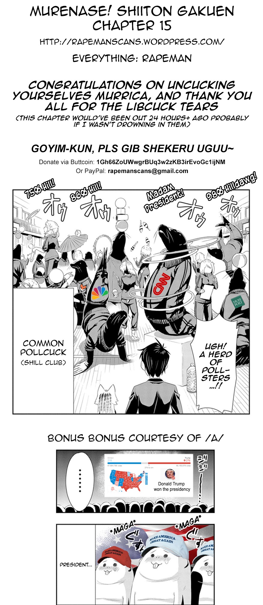 Murenase! Shiiton Gakuen Chapter 15 page 22 - Chapter 15: I Am an Aye-Aye