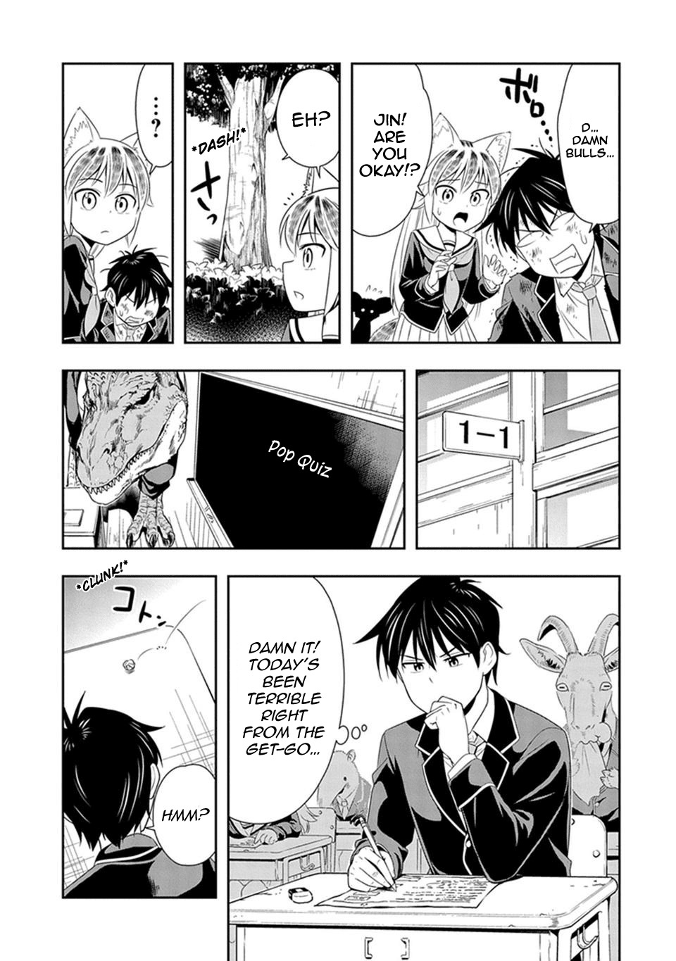 Murenase! Shiiton Gakuen Chapter 15 page 7 - Chapter 15: I Am an Aye-Aye