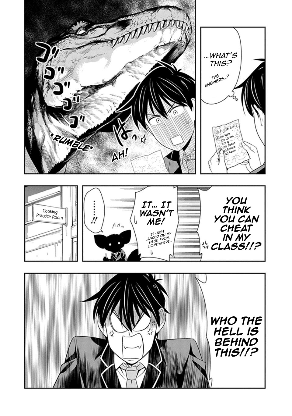 Murenase! Shiiton Gakuen Chapter 15 page 8 - Chapter 15: I Am an Aye-Aye